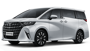 Toyota Alphard Hybrid EV Bali